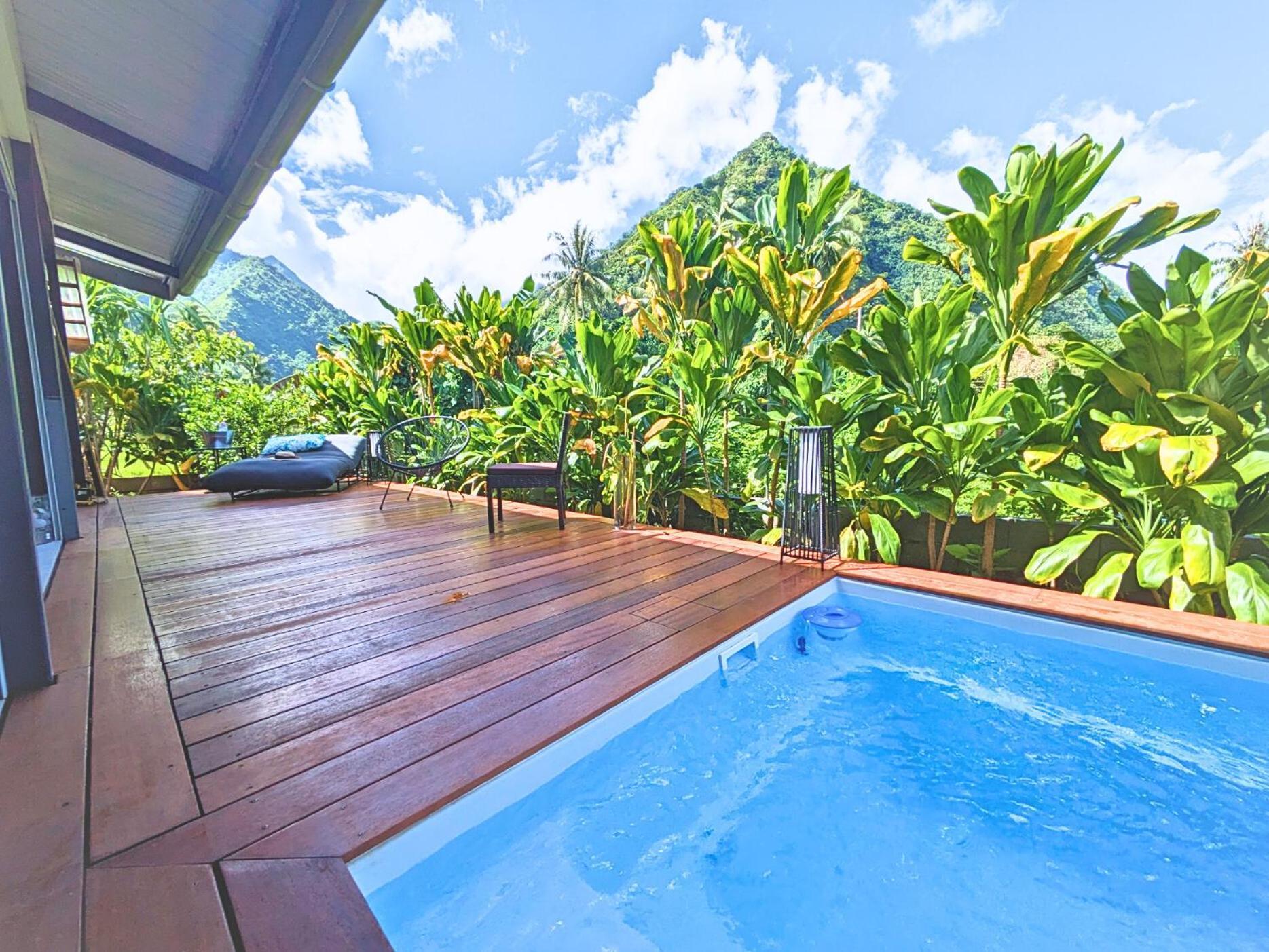Natura Om Teahupoo Surf Lodge Toanoano Exteriér fotografie